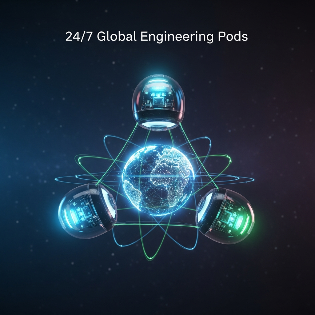 24/7 Global Engineering Pods