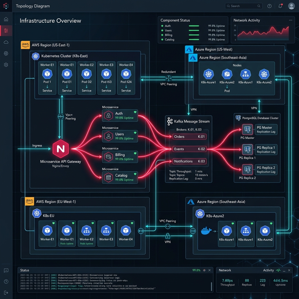 AWS Cloud Consulting Services Console — Discovery Tech Inc.
