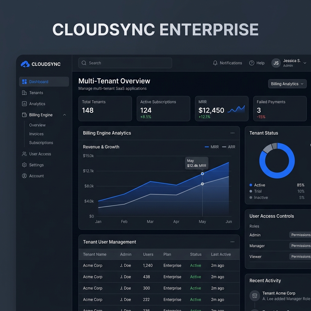 Vue.js Development Company Console — Discovery Tech Inc.